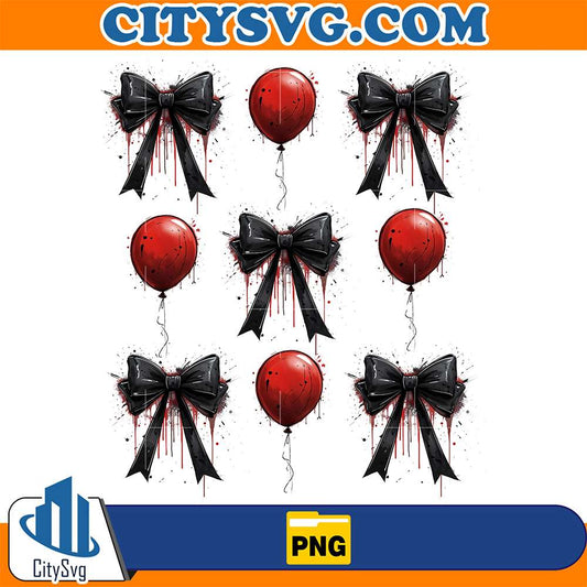 Halloween-Coquette-Bow-Png