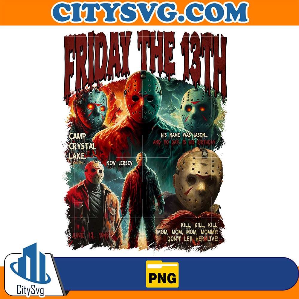 Halloween-Friday-The-13th-Horror-Jason-Voorhees-Characters-Png