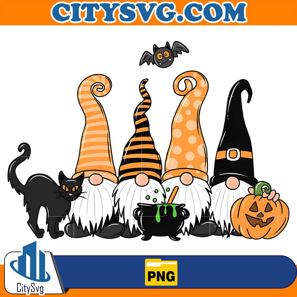 Halloween Gnomes Png CitySvg