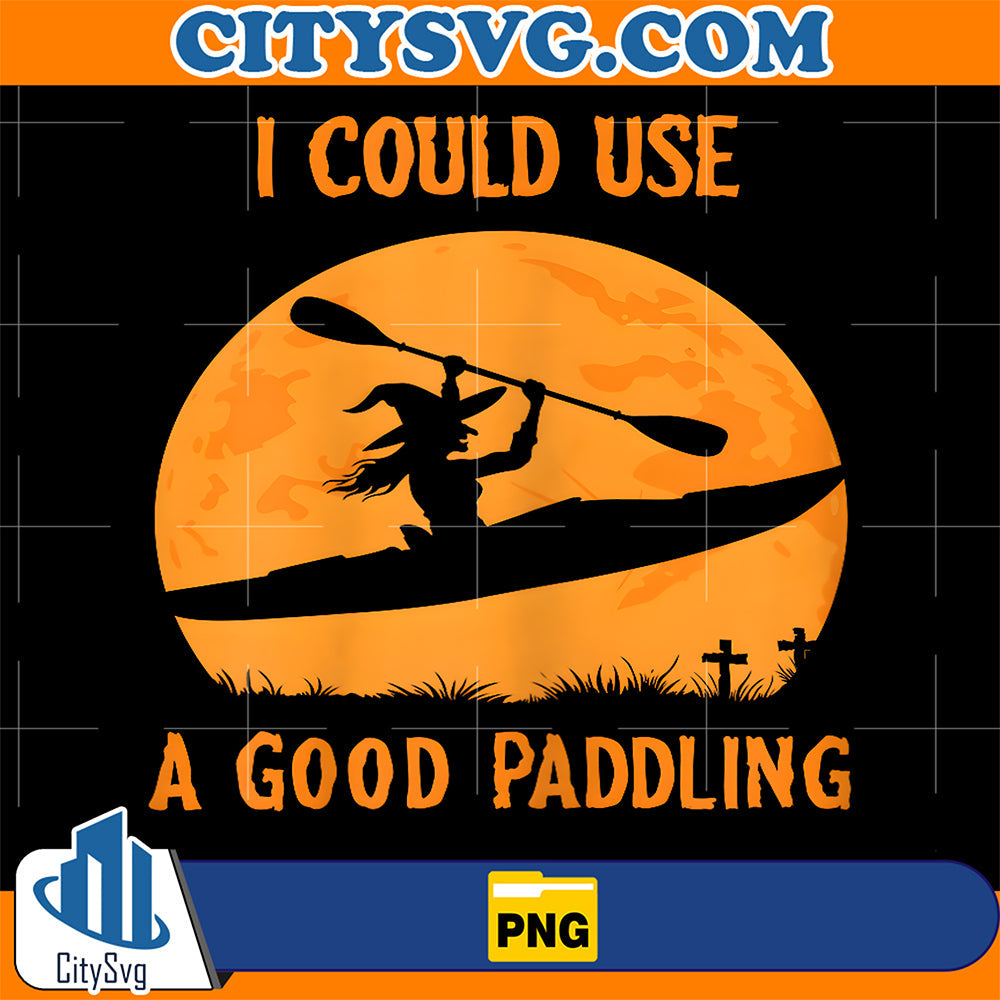 Halloween Kayak Witch Kayaker Funny Kayaking Png CitySvg