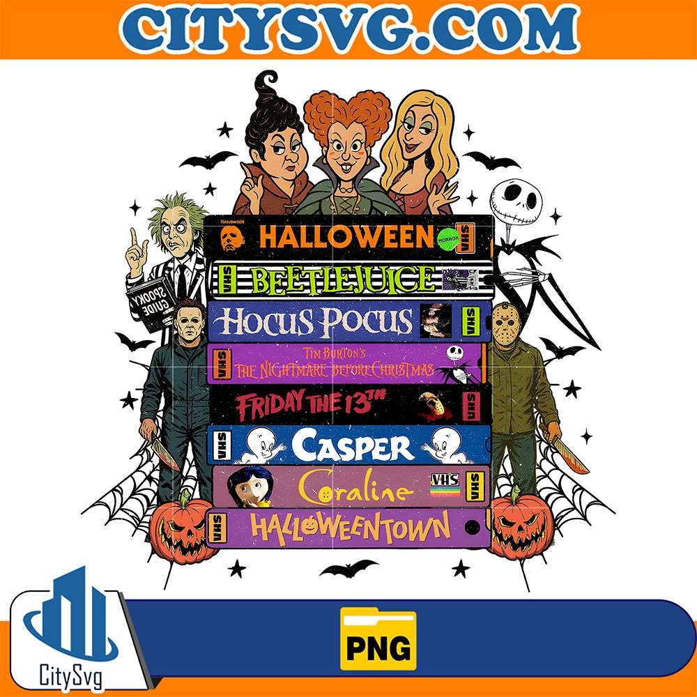 Halloween-Movies-VHS-Png