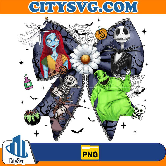 Halloween-Nightmare-Bow-Png