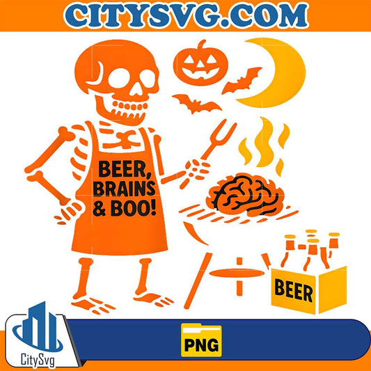 Halloween-Skeleton-Barbecue-Beer-Brains-Boo-Spooky-Party-Png