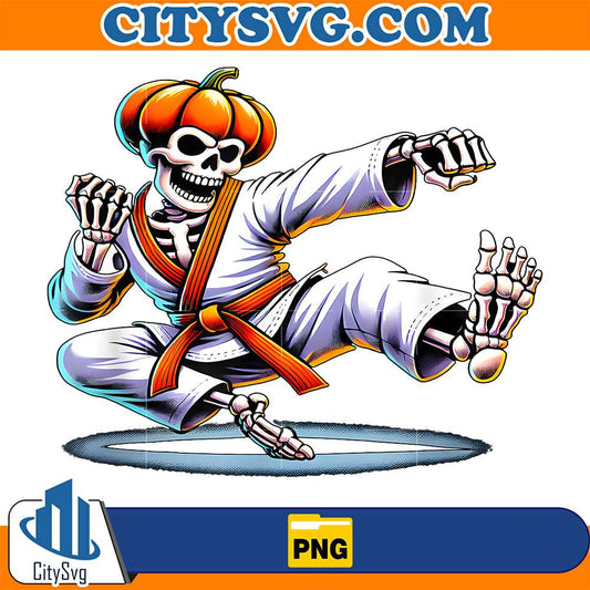 Halloween-Skeleton-Karate-Png