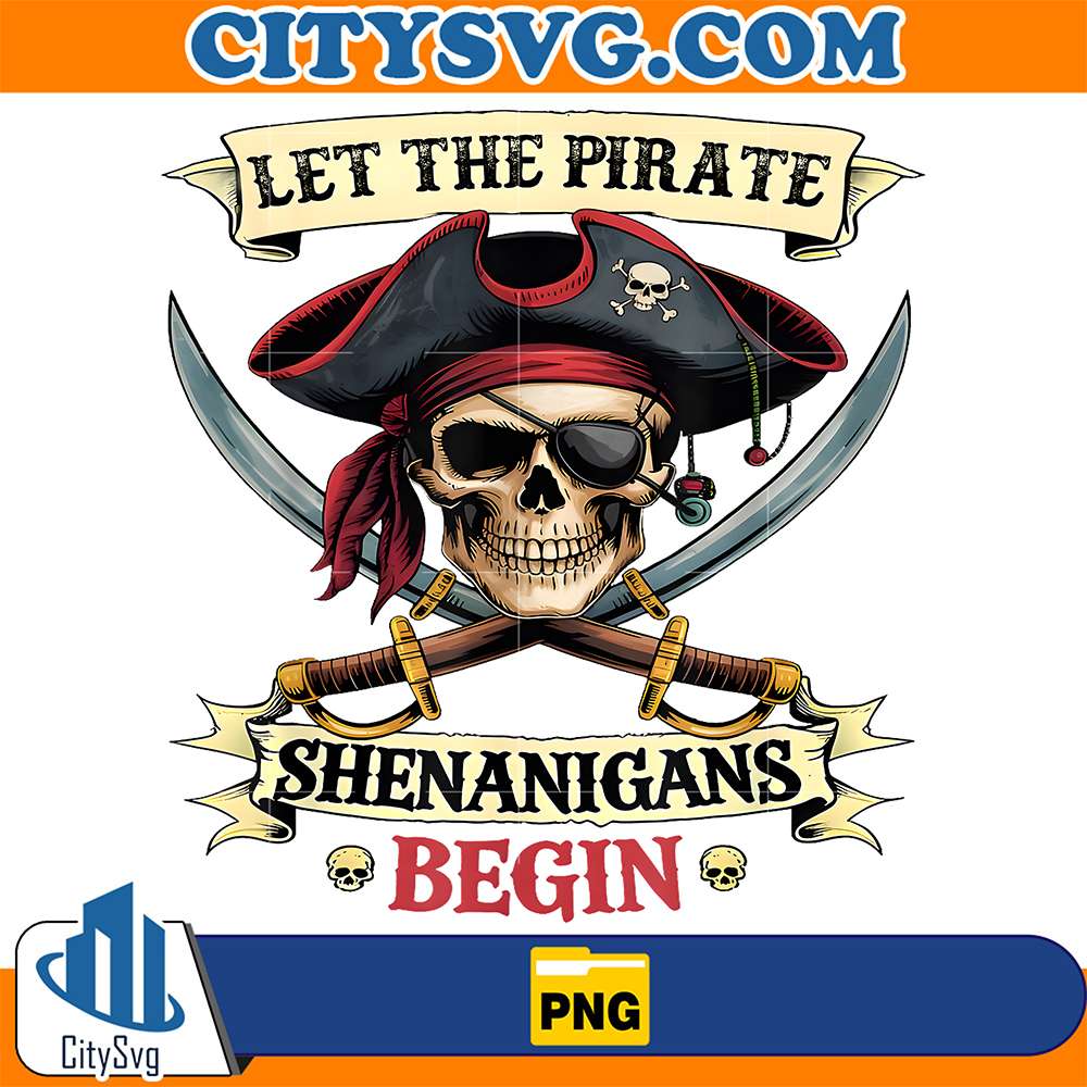 Halloween-Skull-Let-The-Pirate-Shenanigans-Begin-Png