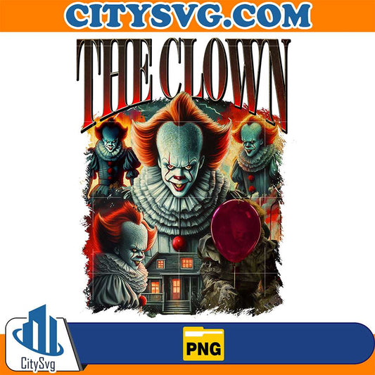 Halloween-The-Clown-Horror-Pennywise-Characters-Png