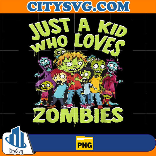 Halloween-Zombie-Just-A-Kid-Who-Loves-Zombies-Png