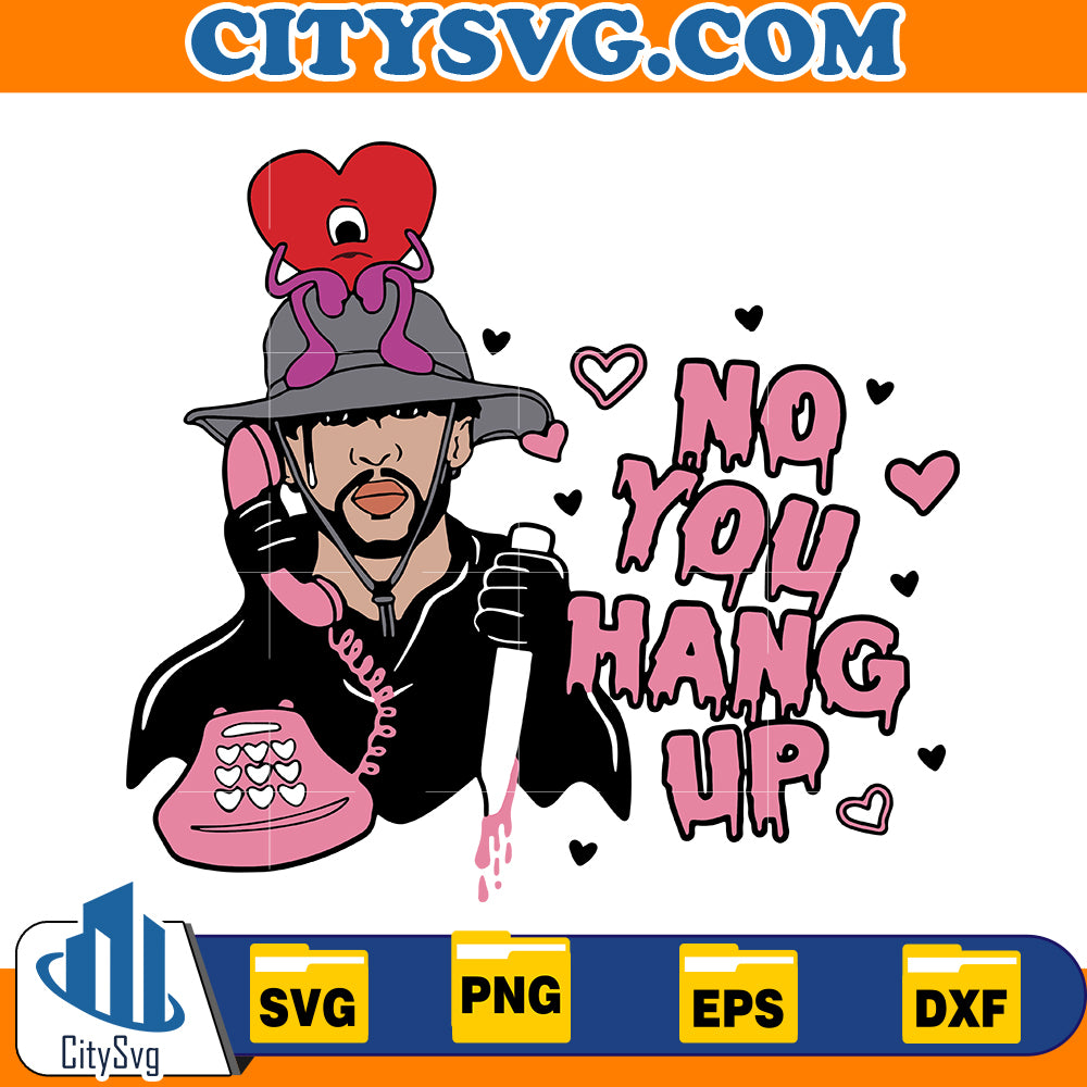 No you hang up svg