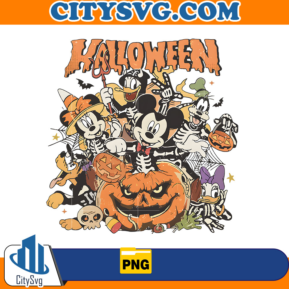 Halloween Mouse And Friends Png