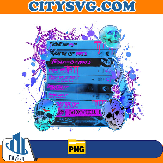 Halloween Movies VHS Png