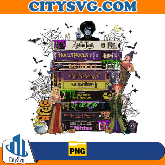 Halloween Movies VHS Png