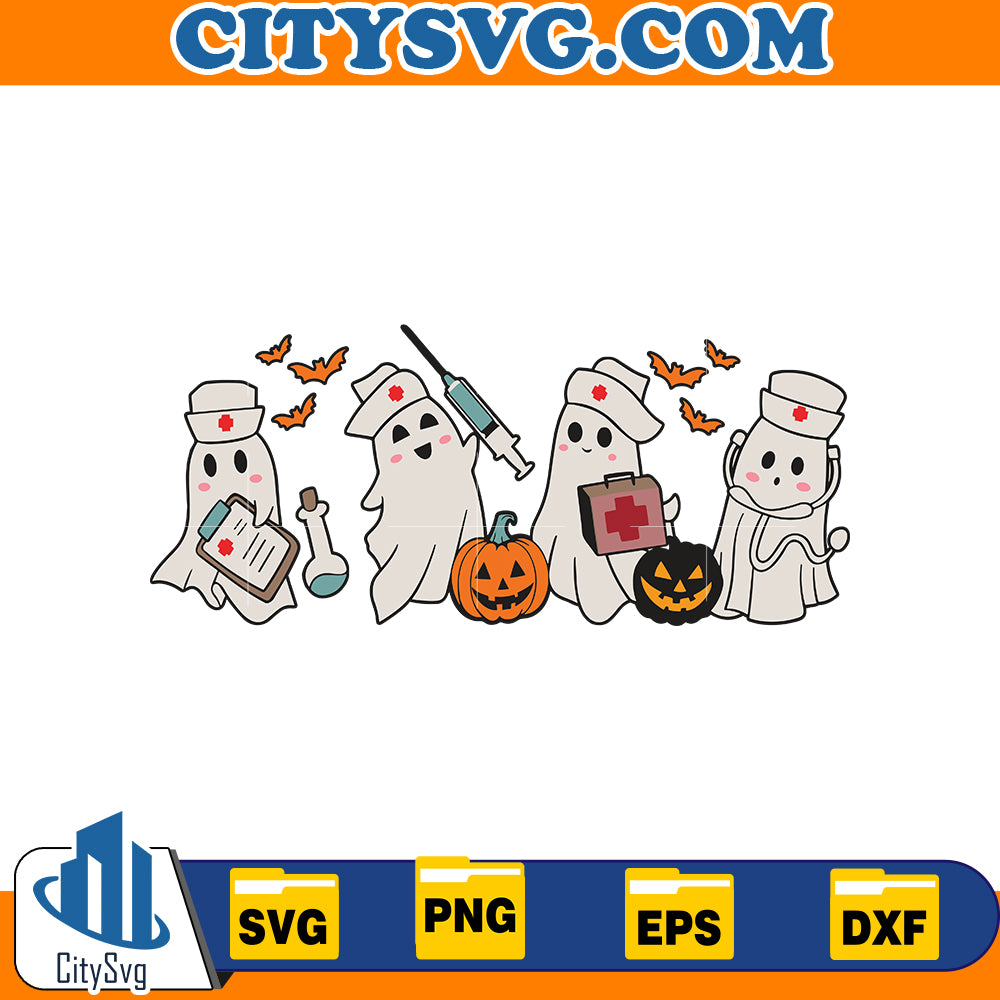 Halloween Nurse Svg