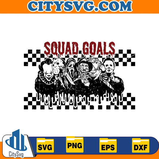Squad goals Halloween svg CitySvg