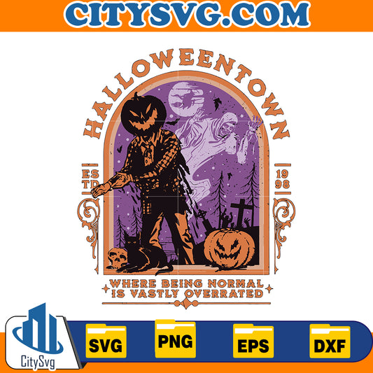 Halloweentown Est 1998 Svg