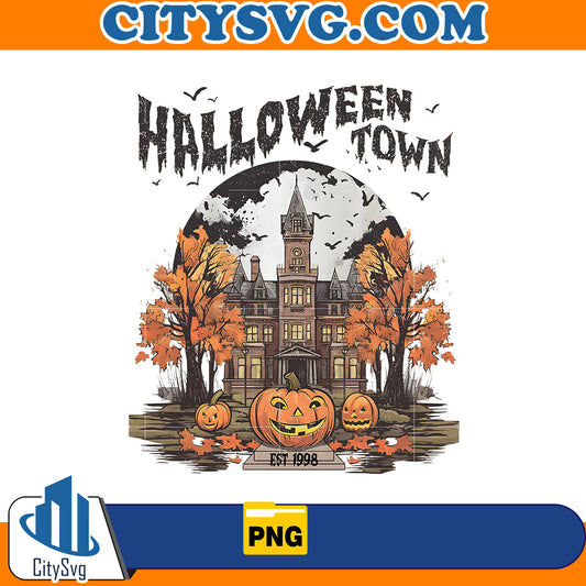 HalloweenTown Est 1998 Png