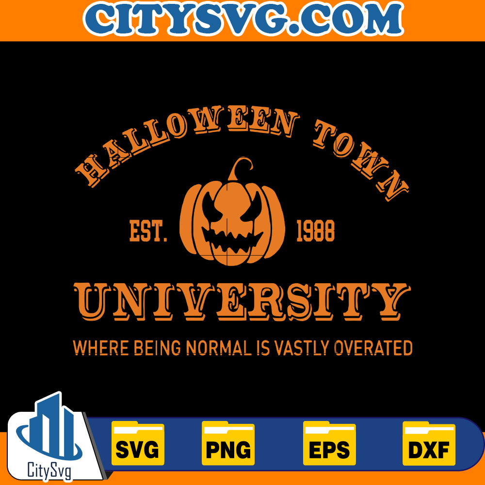 Halloweentown University 1988 Svg