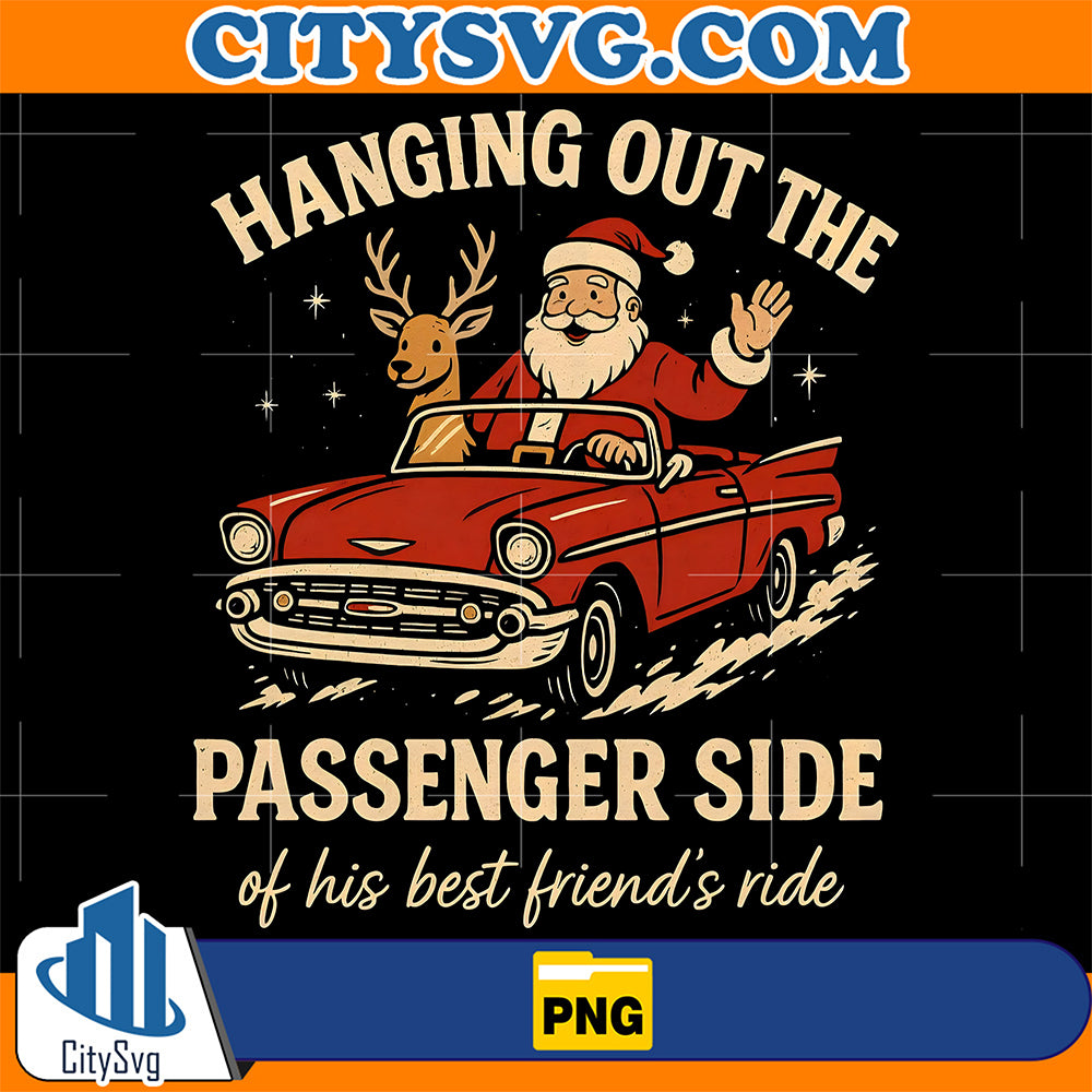 Hanging-Out-The-Passenger-Side-Of-His-Best-Friend-s-Ride-Png
