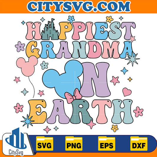 Happiest-Grandma-On-Earth-Svg