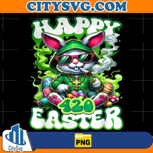 Happy-420-Easter-Day-Bunny-Smoking-Weed-Marijuana-Png