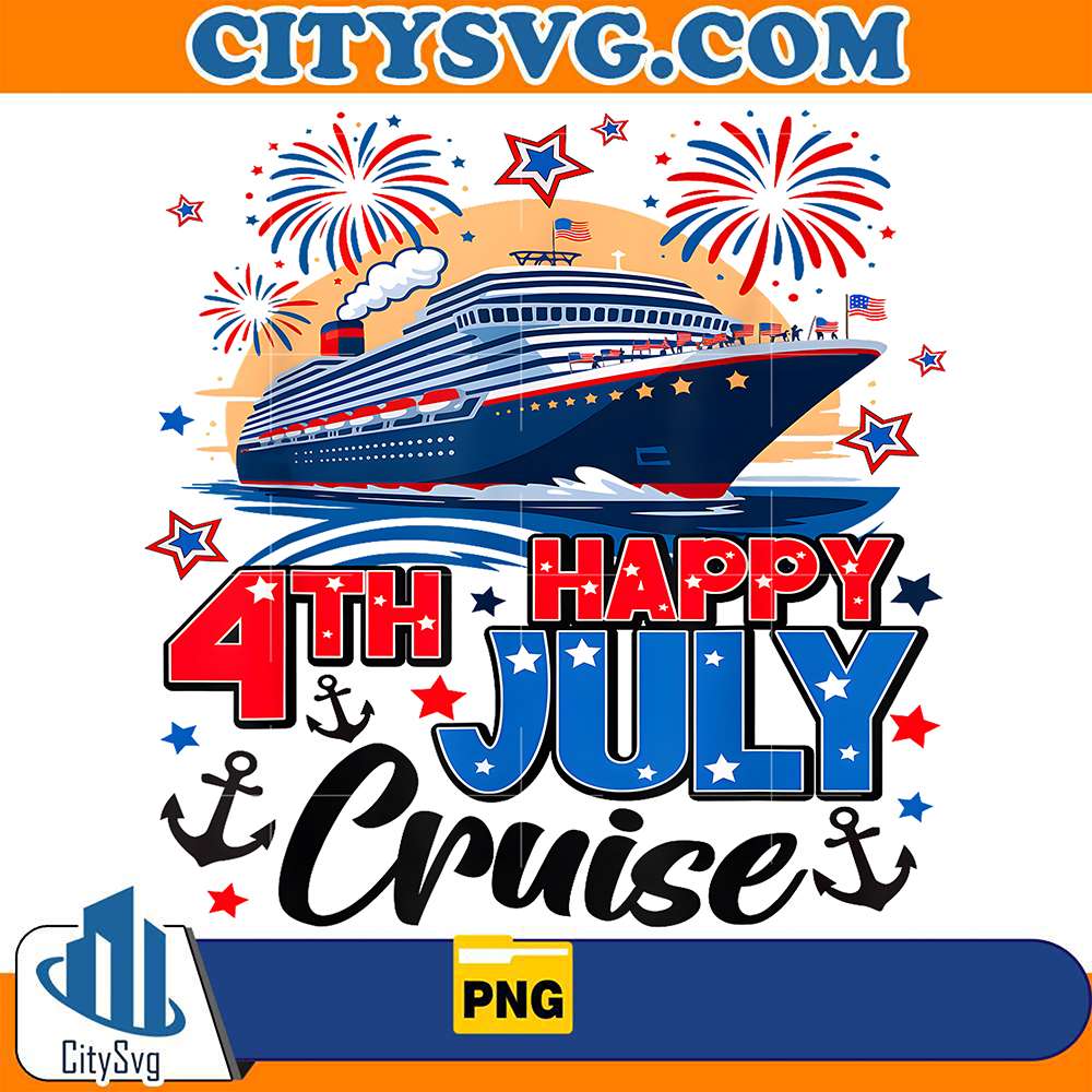 Happy-4th-Of-July-Cruise-Patriotic-Family-Matching-Cruise-Png