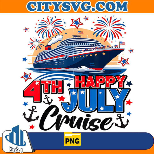 Happy-4th-Of-July-Cruise-Patriotic-Family-Matching-Cruise-Png
