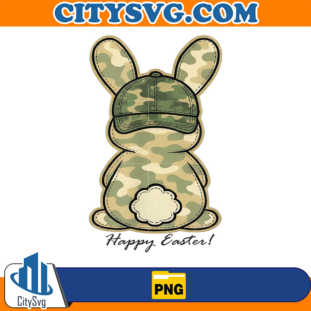 Happy-Easter-Camouflage-Bunny-Cap-Png
