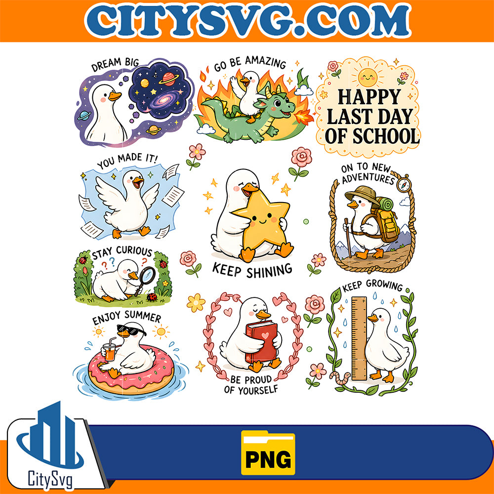 Happy-Last-Day-Of-School-Cute-Duck-Png