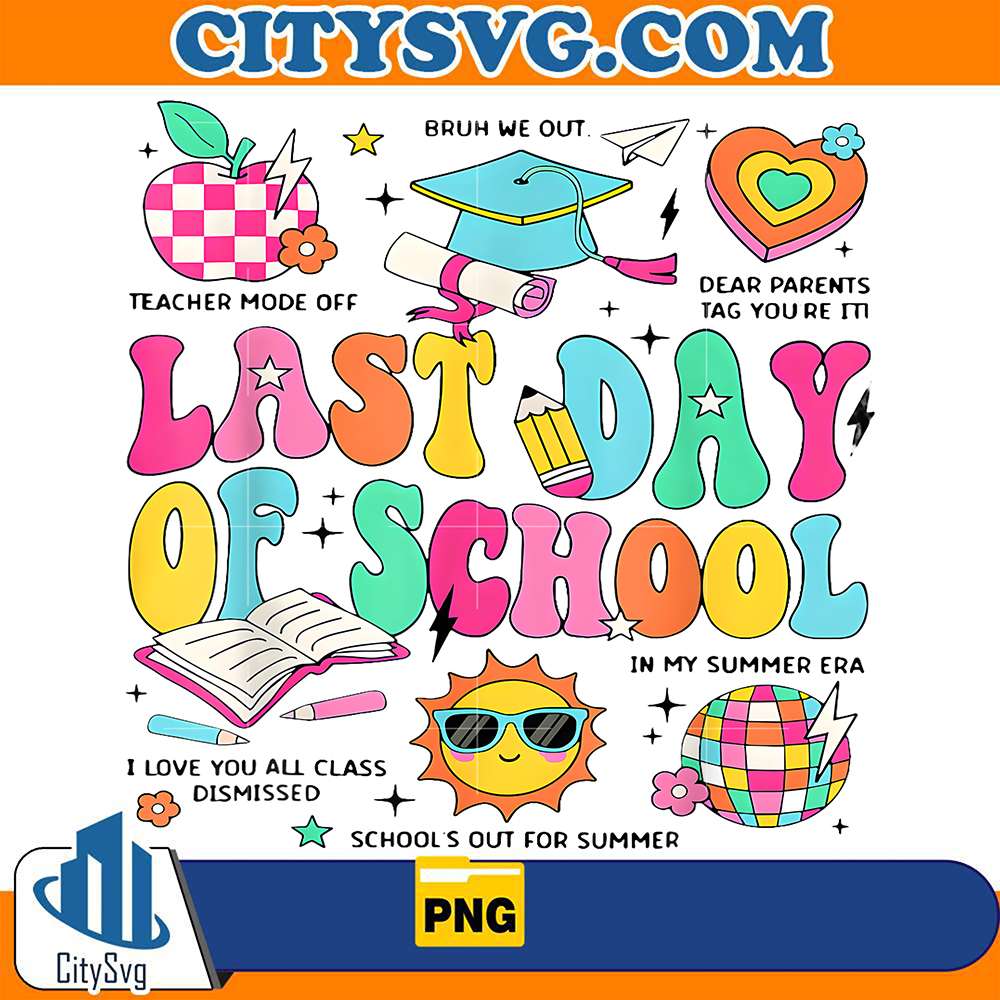 Happy-Last-Day-Of-School-Teacher-Boy-Girl-Grad-Hello-Summer-Png