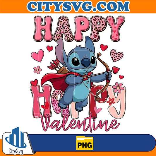 Happy Valentine Day Png, Pink Heart Valentine Cartoon Png CitySvg