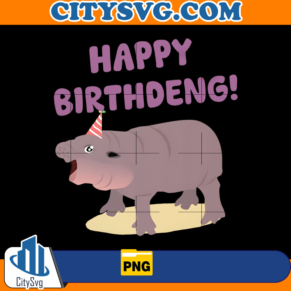 Happy BirthDENG Png