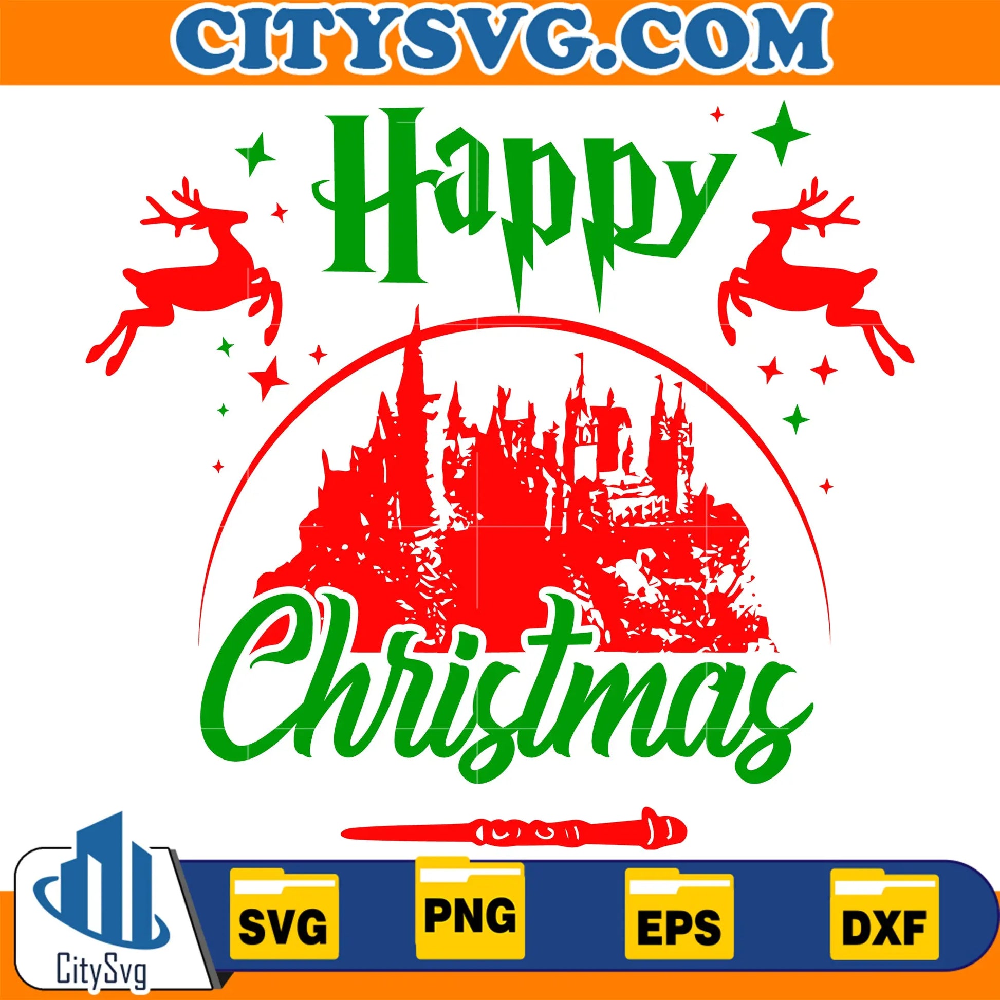 HappyChristmasSvg