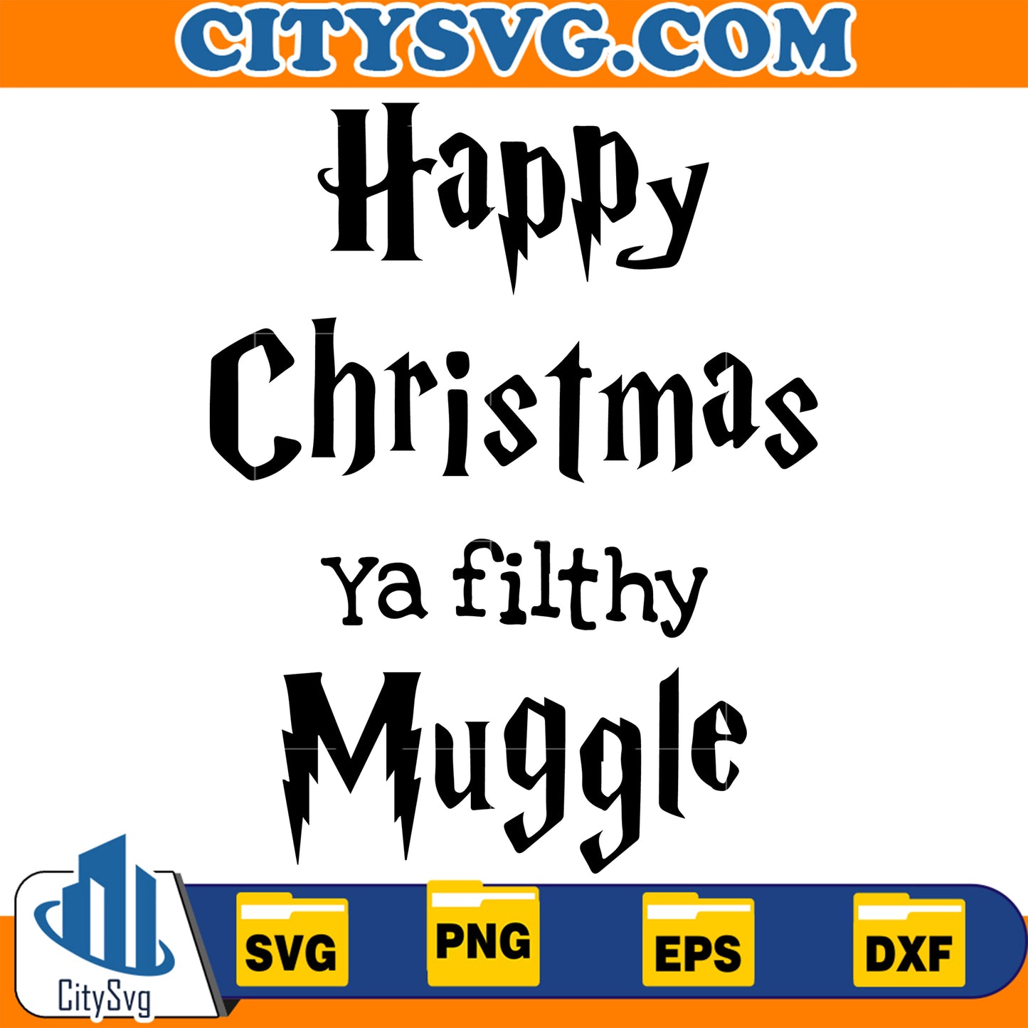 HappyChristmasYaFilthyMugglesPng