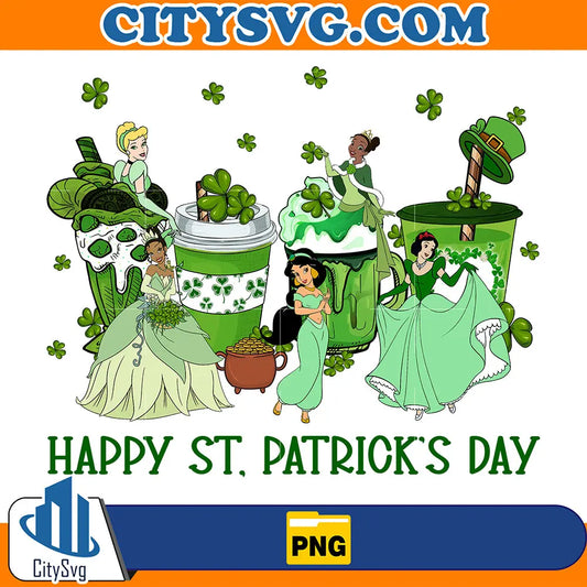 HappyStPatrick_sDayDisneyPrincessPng