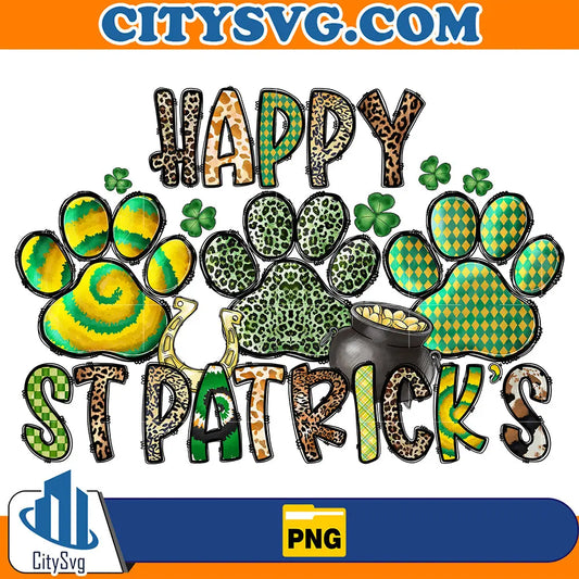 HappyStPatricksDaySublimationPng