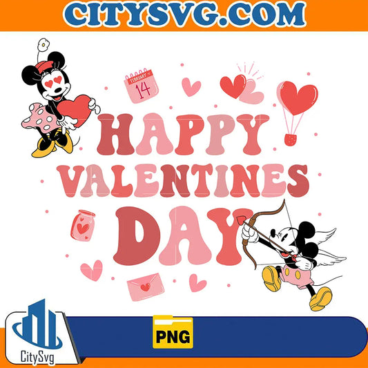 HappyValentinesDayMickeyAndMinniePng