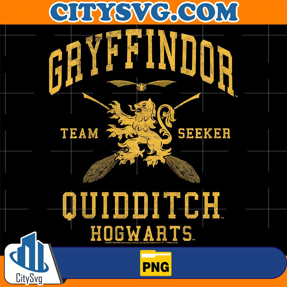Harry-Potter-Gryffindor-Quidditch-Team-Seeker-Hogwarts-Png