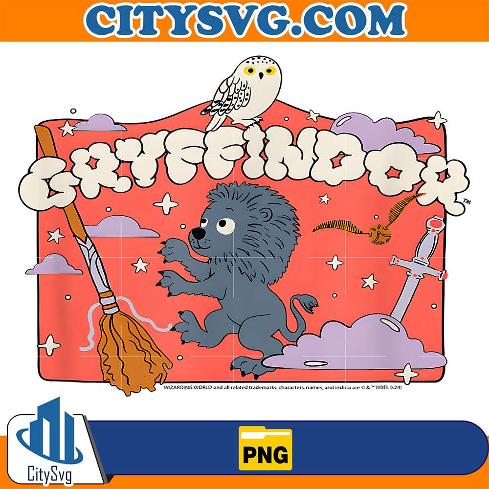 Harry-Potter-Hogwarts-Gryffindor-House-Cartoon-Scene-Png