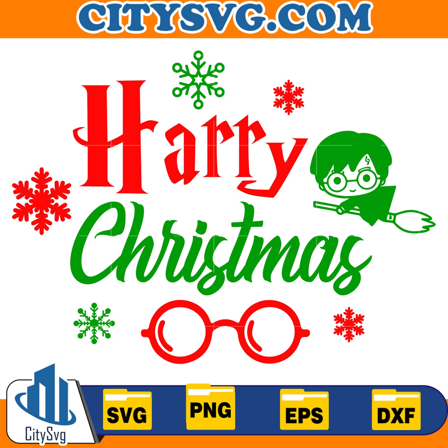 HarryChristmasSvg