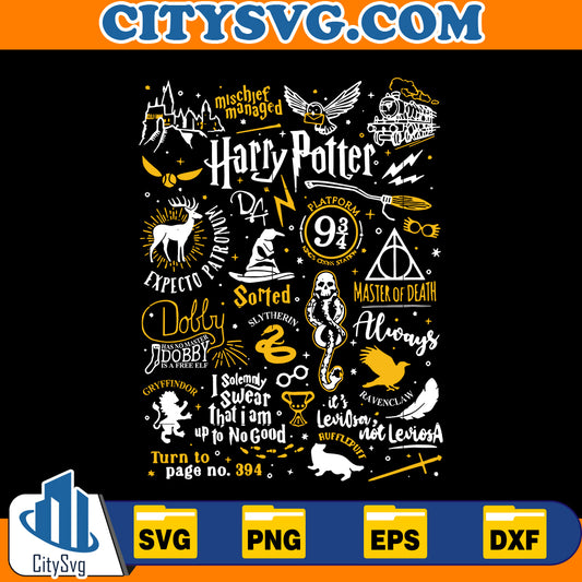 Harry Potter Svg