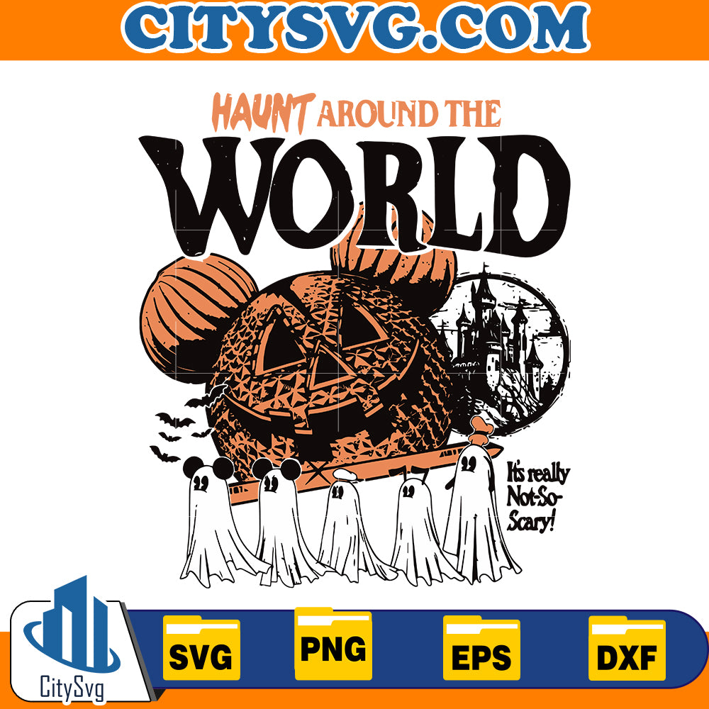 Haunt Around the world Svg