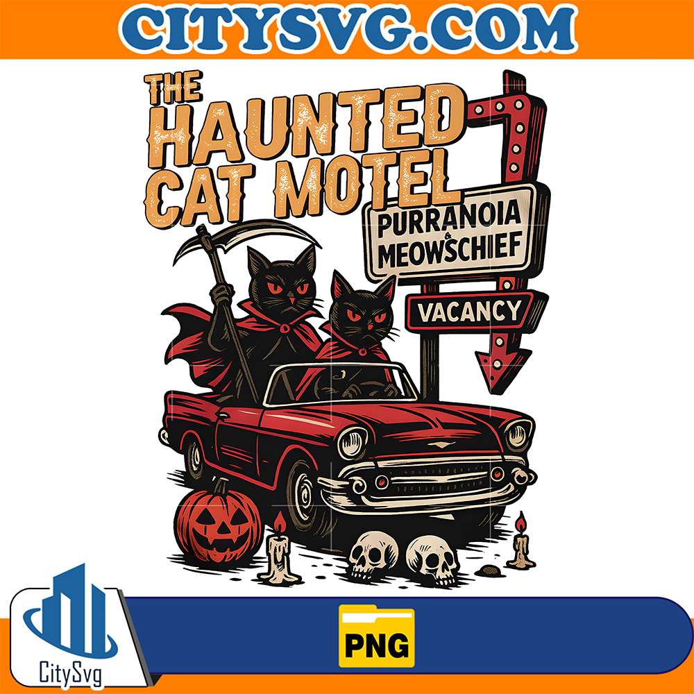 Haunted-Cat-Motel-Png