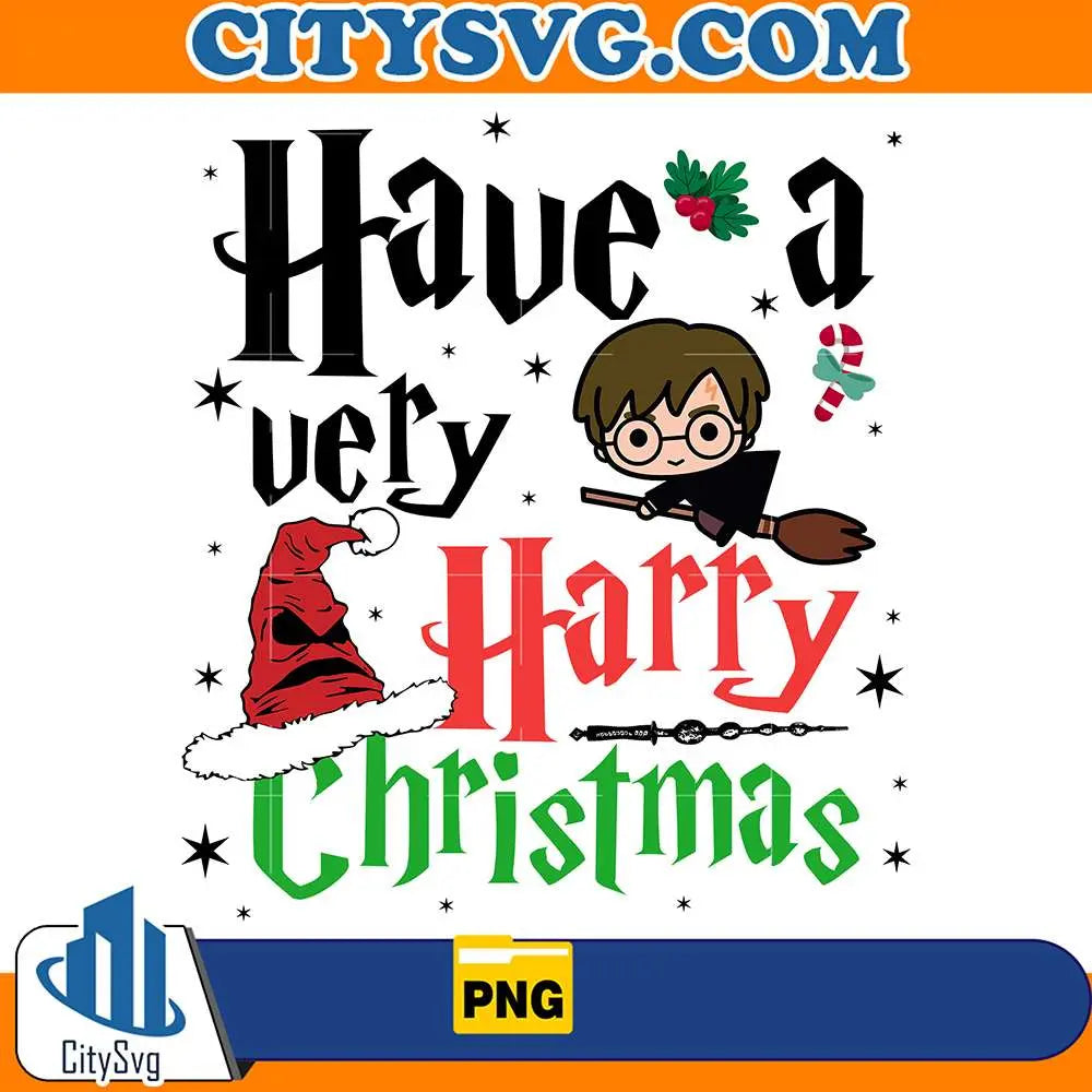 Harry Chrishnas Have A Very Harry Christmas Png – CITYSVG