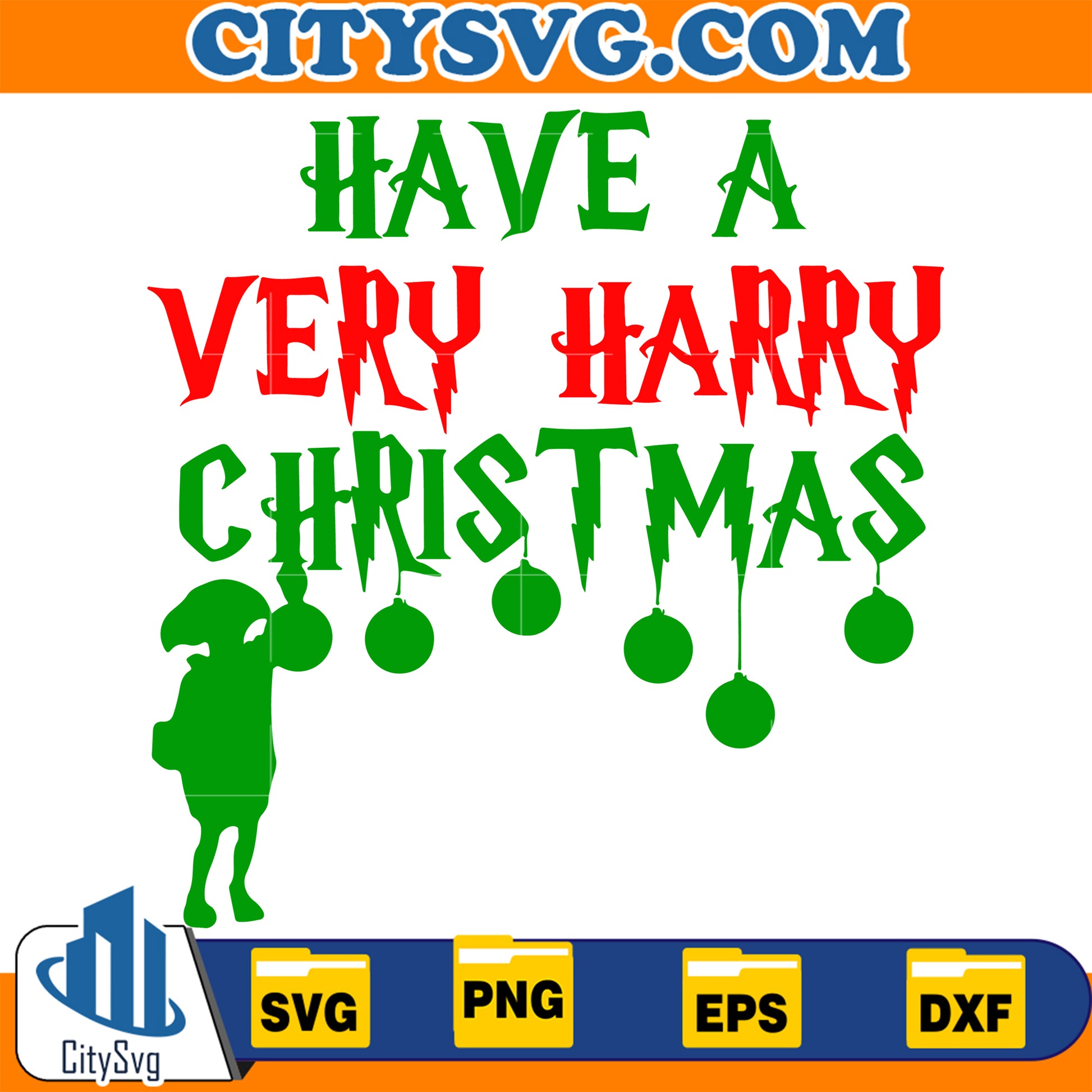 HaveAVeryHarryChristmasSvg