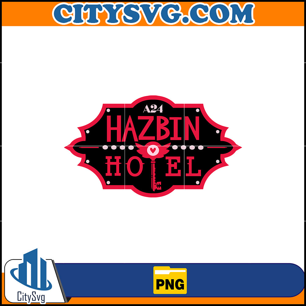 Hazbin Hotel Logo Png, Cute Chibi Hotel Characters Png, Hotel The Eras ...