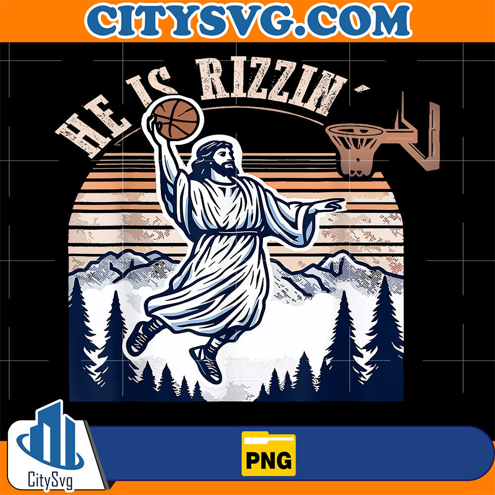 He-Is-Risen-Rizzin-Easter-Jesus-Christian-Faith-Basketball-Png