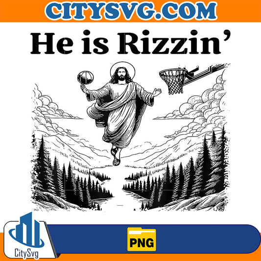 He-Is-Rizzin-Easter-Day-Christian-Religious-Png