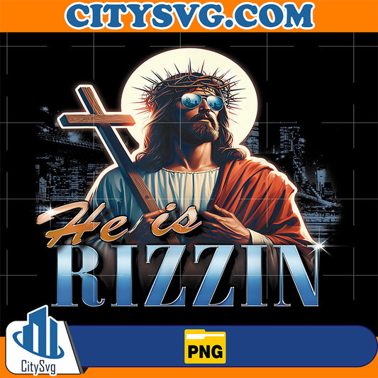 He-is-Rizzin-Easter-Jesus-Meme-Png