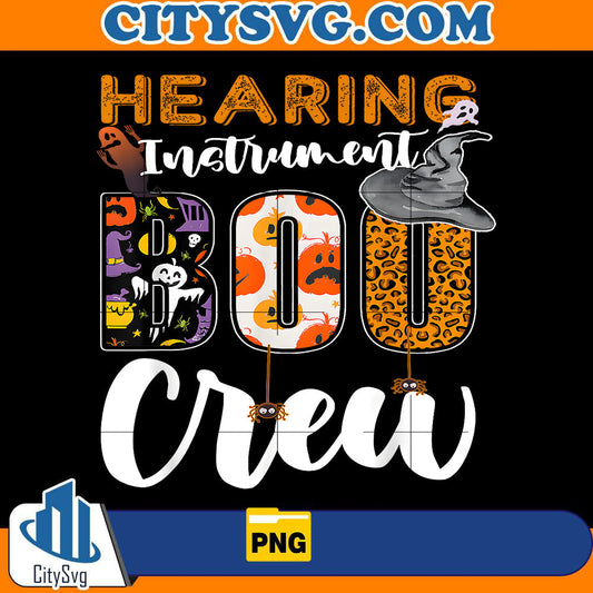 Hearing Instrument Boo Crew Halloween Match Specialist Png CitySvg