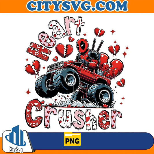 HeartCrusherDeadpoolValentinePng