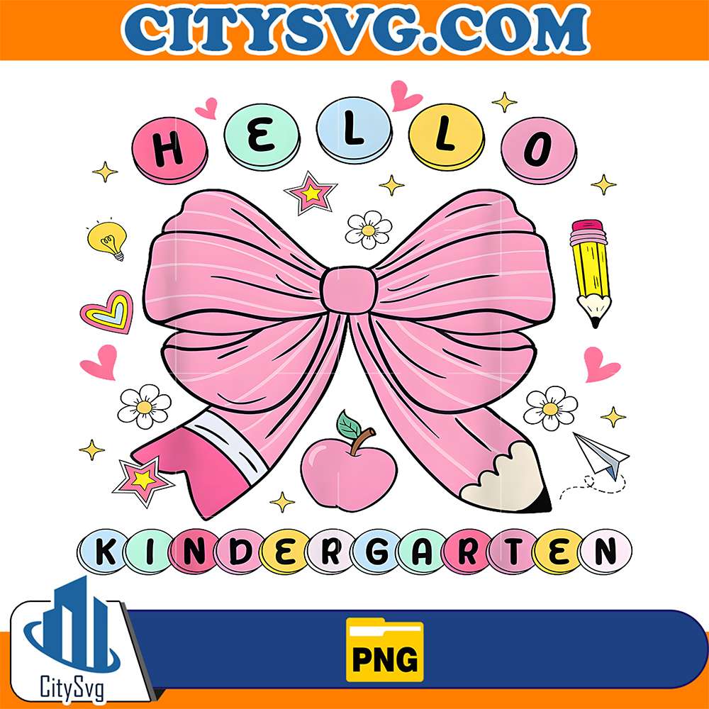 Hello-Kindergarten-Teacher-Coquette-Bow-Back-To-School-Girl-Png